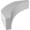 Ekena Millwork 5 1/2-in. W x 22-in. D x 26-in. H Thorton Architectural Grade PVC Knee Brace BRCP055X22X26THR - alternate 5